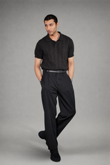 Double-Pleated High-Rise Trousers