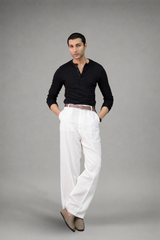 100% Linen Easy Trousers