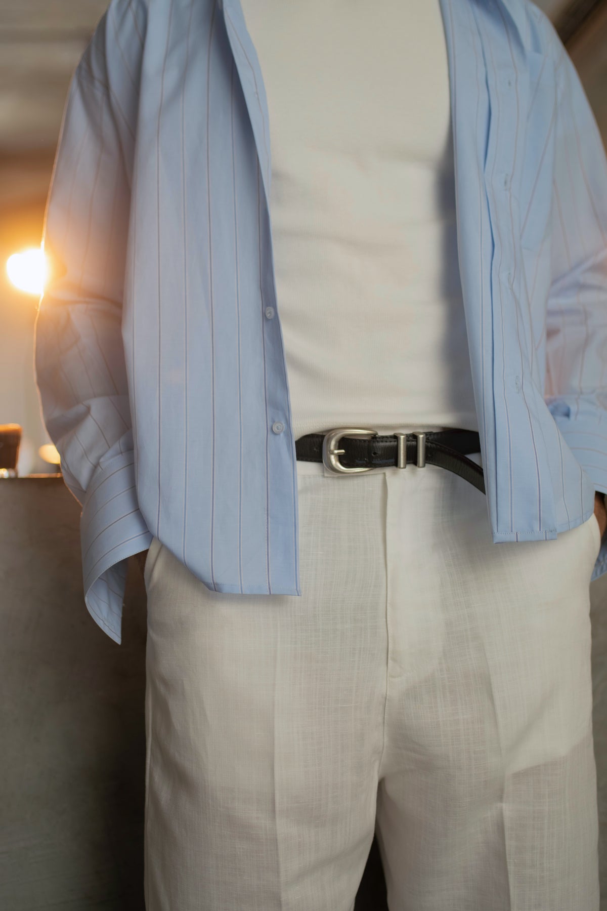 100% Linen Easy Trousers