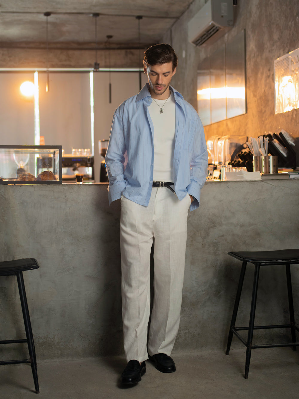 Pure Linen Easy Trousers