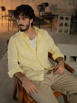 Structured Pure Linen Shirt