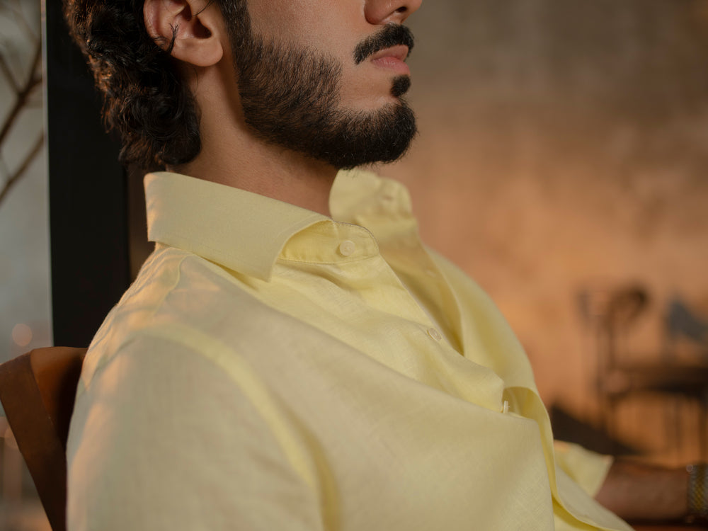 Structured Pure Linen Shirt