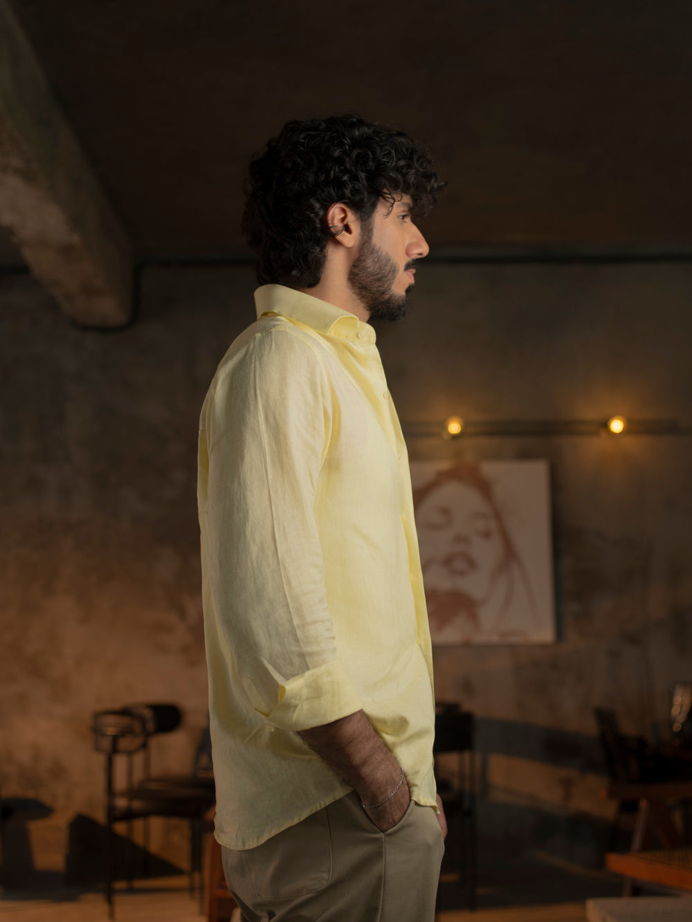 Structured Pure Linen Shirt