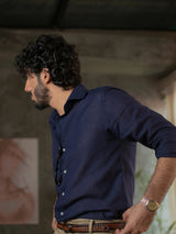 100% Linen Structured Shirt