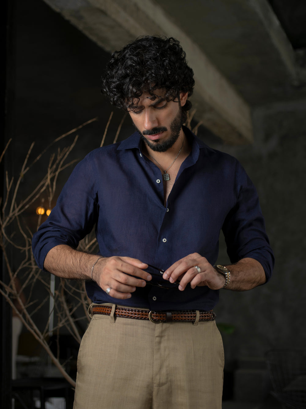 Structured Pure Linen Shirt