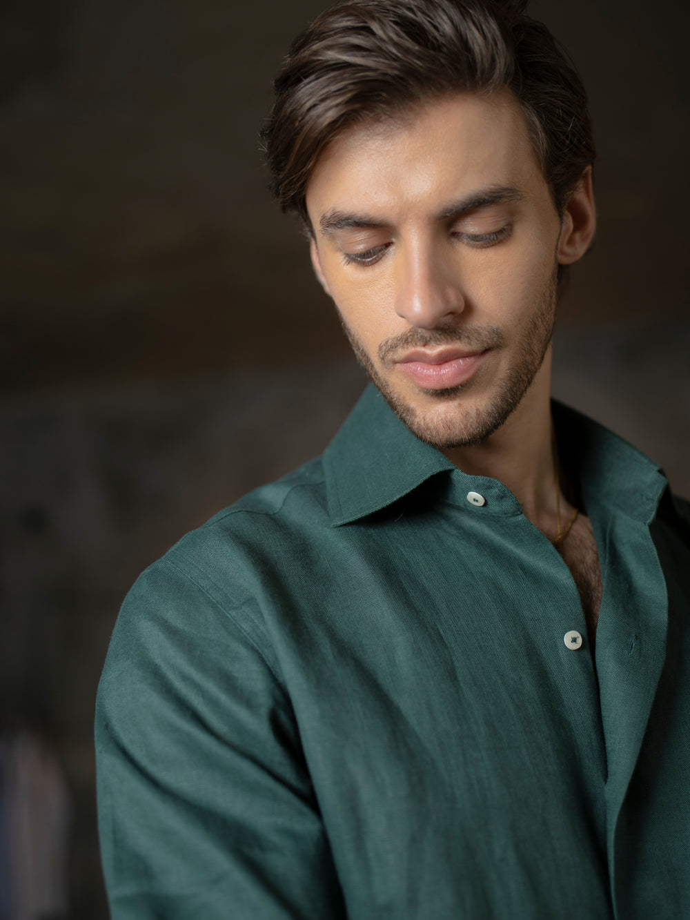 Structured Pure Linen Shirt