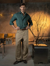 Pure Linen Easy Trousers