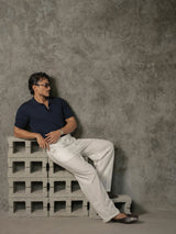 Pure Linen Easy Trousers