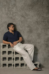 100% Linen Easy Trousers