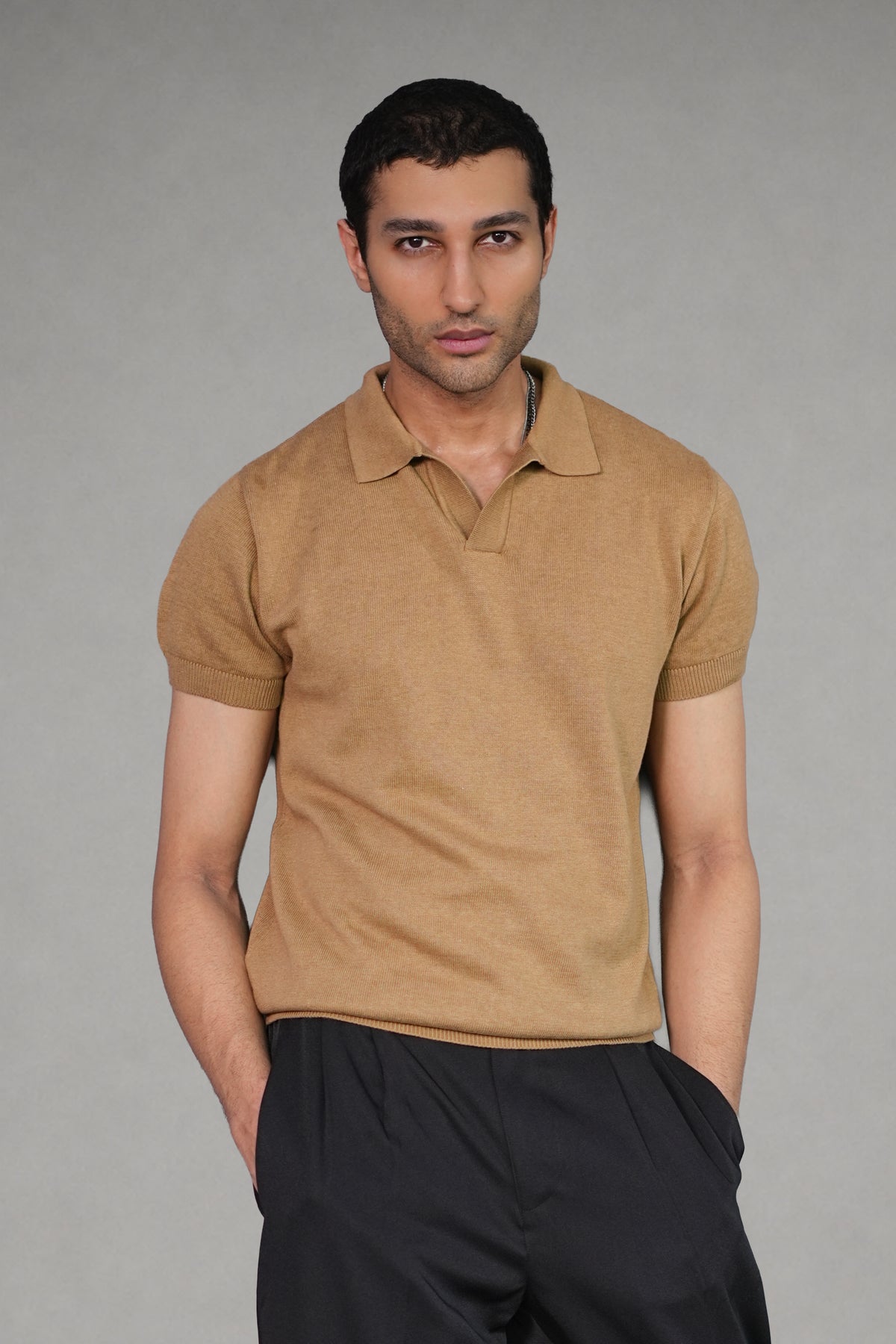 100% Cotton Fine-Knit Polo