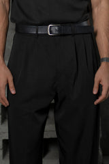 Double-Pleated High-Rise Trousers